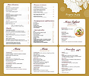 Franc'Asie menu