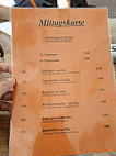 Restaurant Forellenhof menu