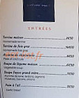 A Contre Temps menu