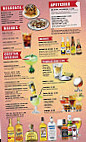 La Fiesta Mexican menu