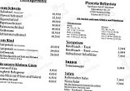 Pizzaria Bellavista menu