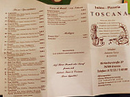 Toscana Imbiss Pizzeria menu