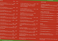 Pizzeria La Taverna menu
