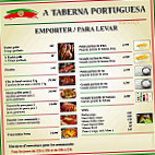 A Taberna Portuguesa menu