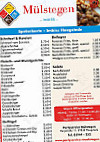 Partyservice Und Imbiss Mülstegen menu