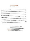 Auberge Du Vieux Vigneron menu