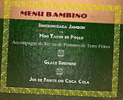 L'Hacienda menu
