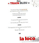 La Loco Restaurant menu