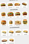 Le New Burger menu