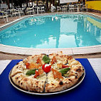 Orion Pizza Experience Pool Garden food
