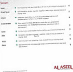 Al Aseel menu