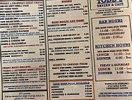 Todd's Tavern And Cafe menu