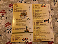Asia Haus Sushi Bar menu