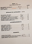 Foujita menu