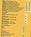 Pizzeria De La Fontaine menu
