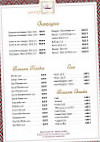 La Calanque menu