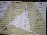 Nasi Lemak Korner menu