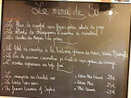 Chez So menu
