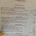 Campo Viejo menu