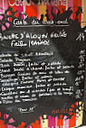 Brasserie De La Ligue menu