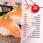 L&b Sushi menu