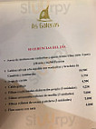Cafeteria La Galera menu