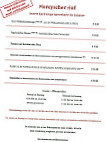 Mercyscher Hof menu