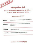 Mercyscher Hof menu