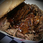Pulled Fork Bbq food