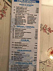 Blue Water Sushi menu