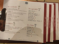 Au Bouchon Basque Le Bistro menu
