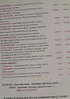 Pizza Bellevue menu
