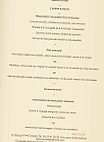 Le Moulin De Dausse menu