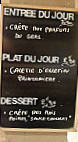 Le Kikalou menu