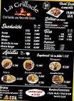La Grillade menu