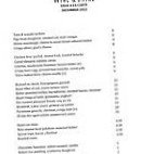 Wine & Brine menu