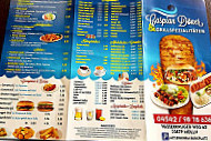Caspian Grillspezialitaeten menu