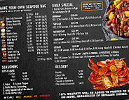 Royal Crab menu