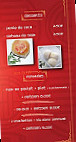 Pad Thai menu