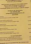 Gasthaus Zur Steinwand menu