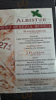 Albistur Jatetxea menu