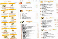 Asia Sushi menu