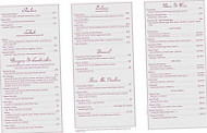 Sunset Grill menu