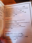 Renchtalhütte menu