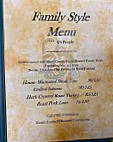 Bunratty Tavern menu