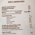 Le Petit Bistrot La Duranne menu