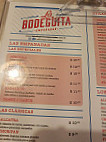 La Bodeguita Empanadas menu