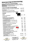 Gasthof Weißes Lamm menu