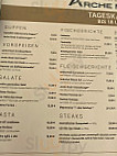 Arche Noah menu