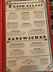 Red's Old 395 Grill menu